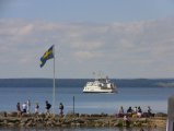 Die Fähre von Gränna nach Visingsö.