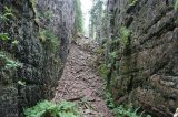 Skuru Gata - eine Felsenschlucht bei Eksjö