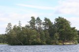 Insel im Rogbergasjö