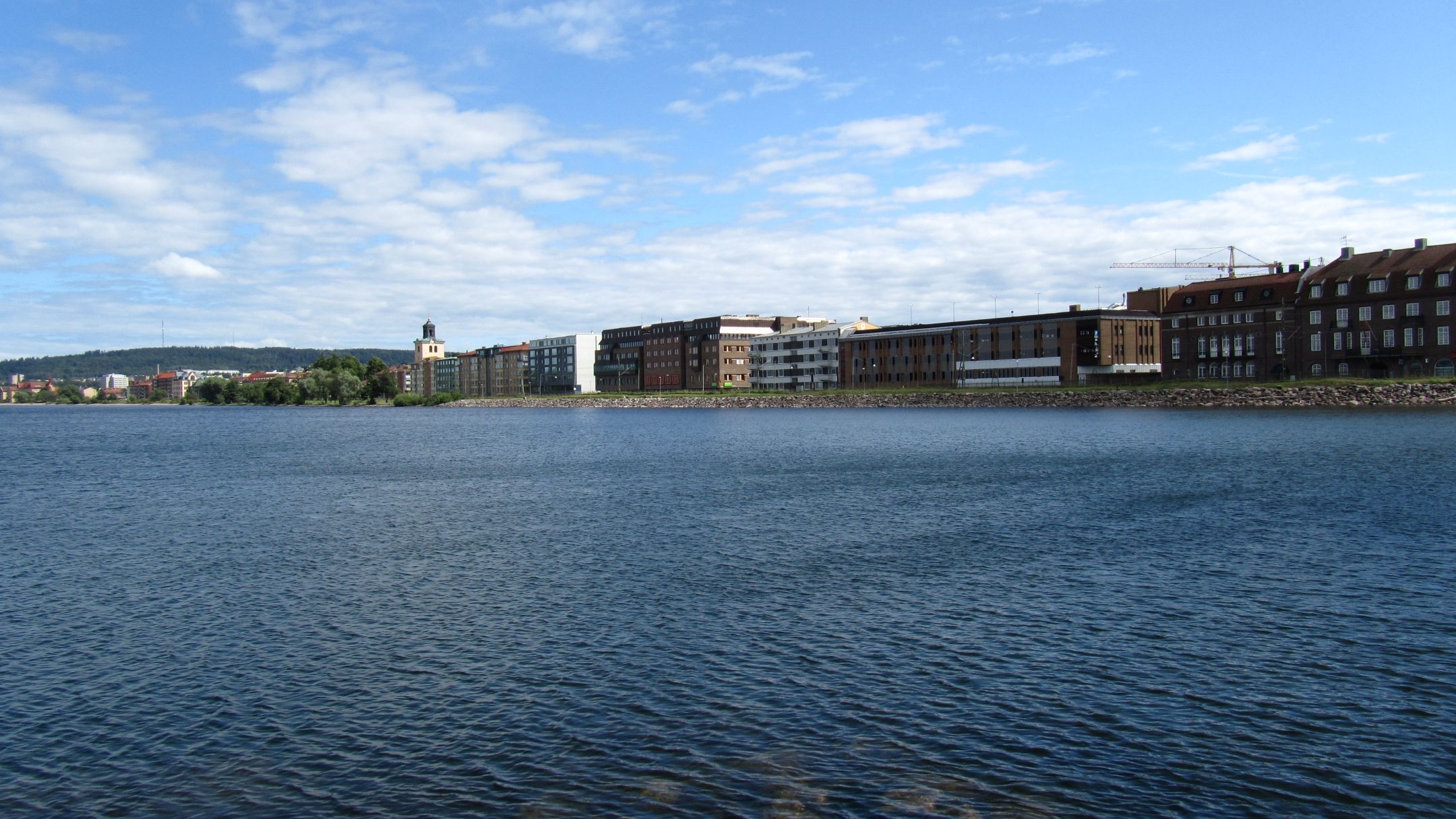 Blick vom Pier
