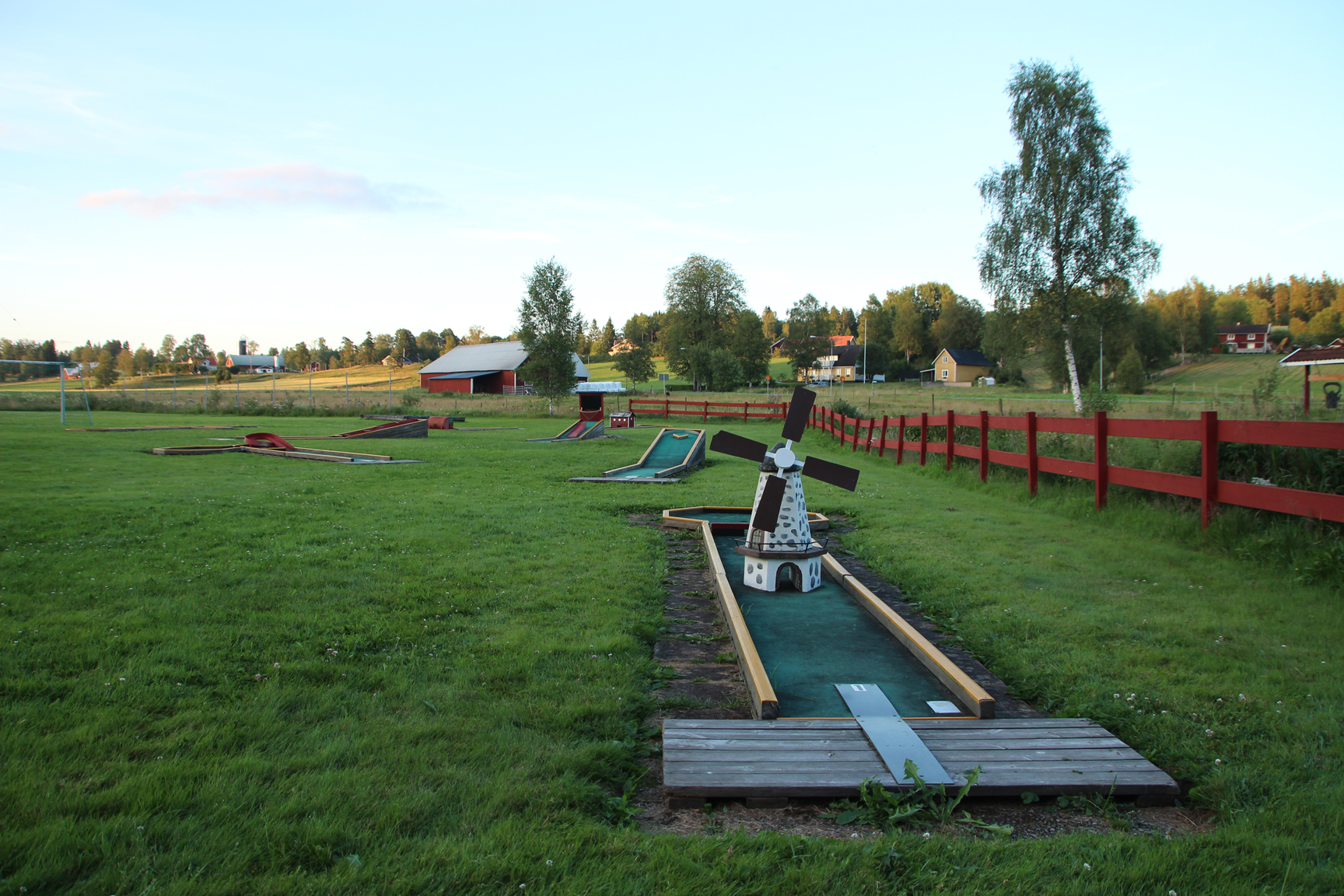 Minigolfanlage in Ödestugu