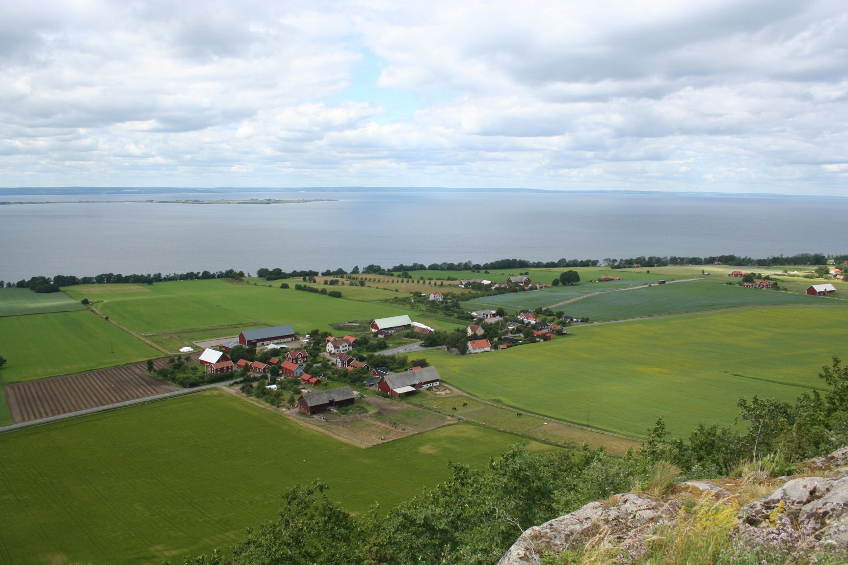 Die Aussicht vom Brahehus